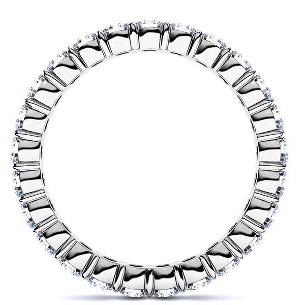 プラチナ950・フルエタニティリング・ダイヤモンド直径2.0mm