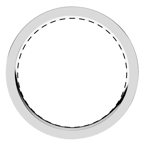 レール留め・フルエタニティリング・ダイヤモンド直径1.8mm・レール幅2.8mm