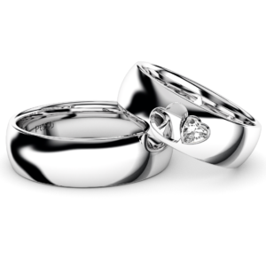 2019新作デザイン結婚指輪・loveHeart・プラチナ950
