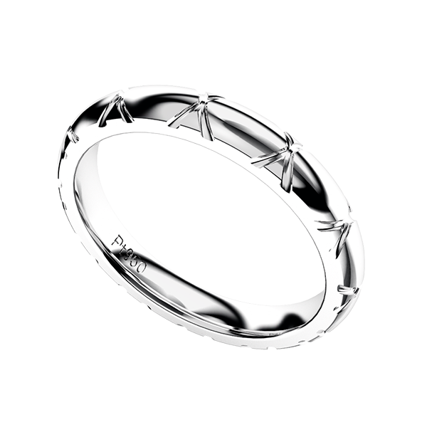 メンズ(男性用)・結婚指輪・トルテュ・ド・メール3mm